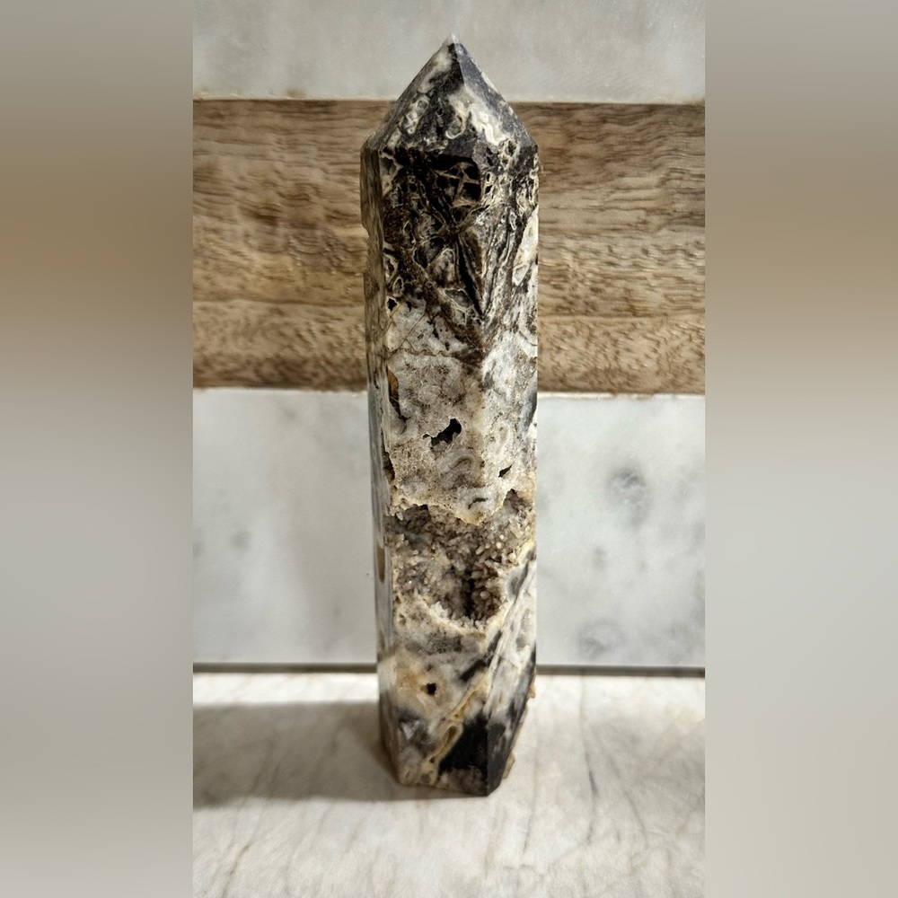 Druzy Sphalerite Tower